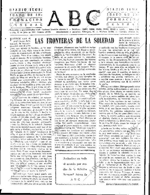 ABC SEVILLA 22-07-1967 página 3