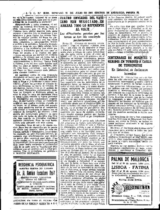 ABC SEVILLA 23-07-1967 página 32