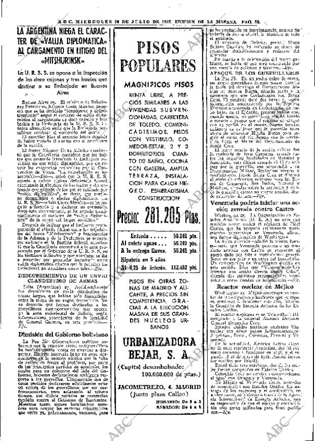 ABC MADRID 26-07-1967 página 36