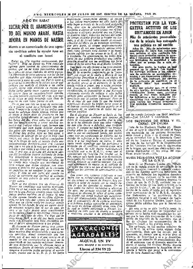 ABC MADRID 26-07-1967 página 39