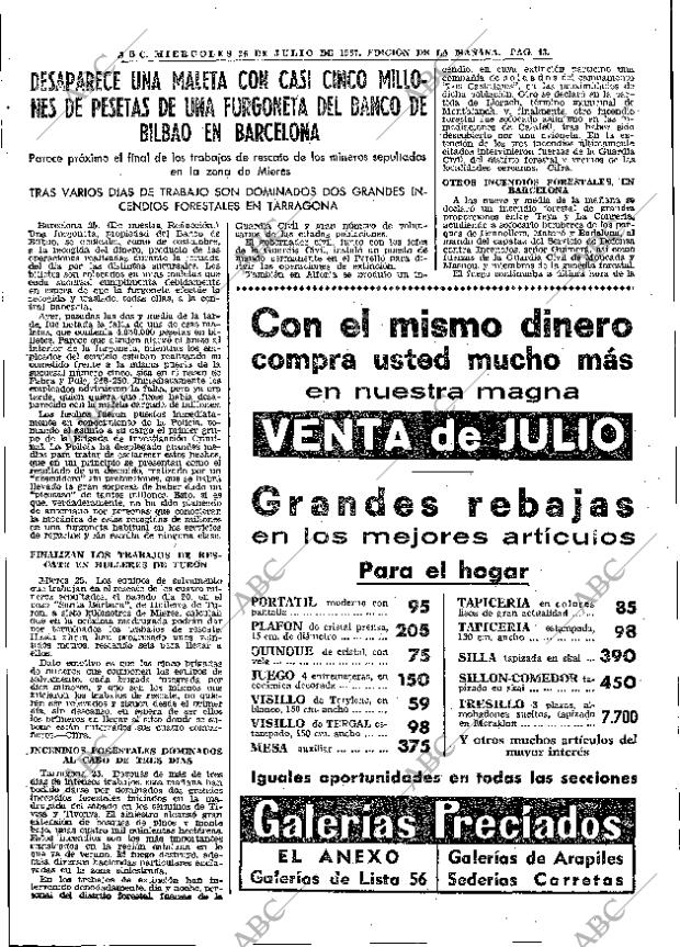 ABC MADRID 26-07-1967 página 43