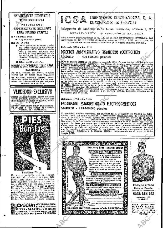 ABC MADRID 26-07-1967 página 90