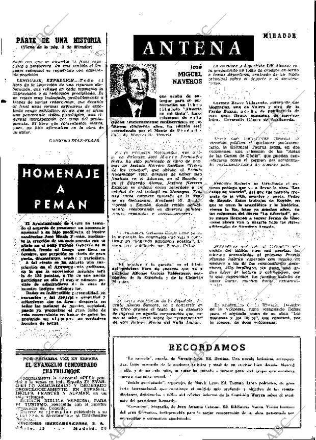 ABC MADRID 27-07-1967 página 23