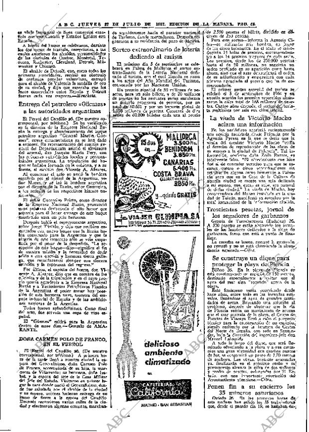 ABC MADRID 27-07-1967 página 48