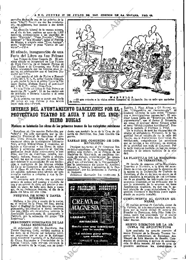 ABC MADRID 27-07-1967 página 49