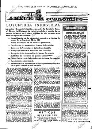 ABC MADRID 27-07-1967 página 63