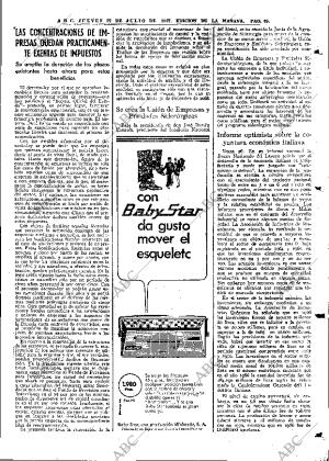 ABC MADRID 27-07-1967 página 65