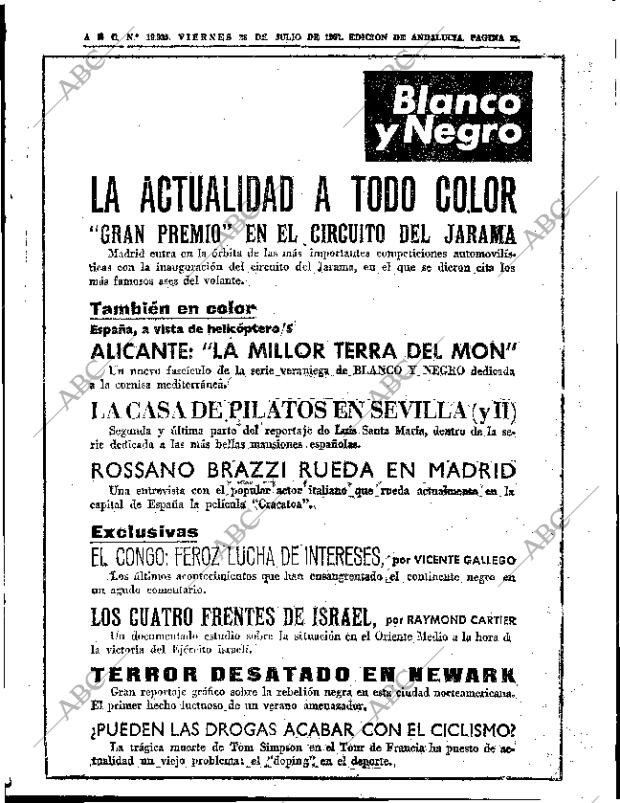 ABC SEVILLA 28-07-1967 página 35