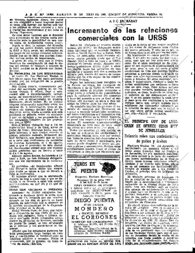ABC SEVILLA 29-07-1967 página 22