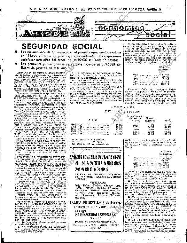 ABC SEVILLA 29-07-1967 página 29