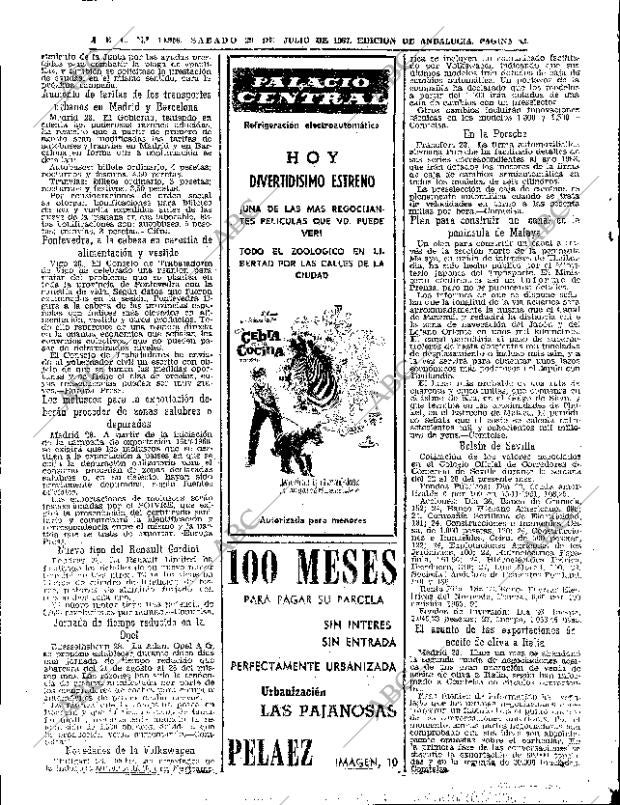 ABC SEVILLA 29-07-1967 página 32