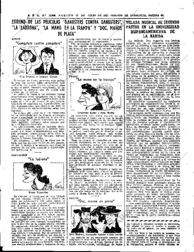 ABC SEVILLA 29-07-1967 página 47
