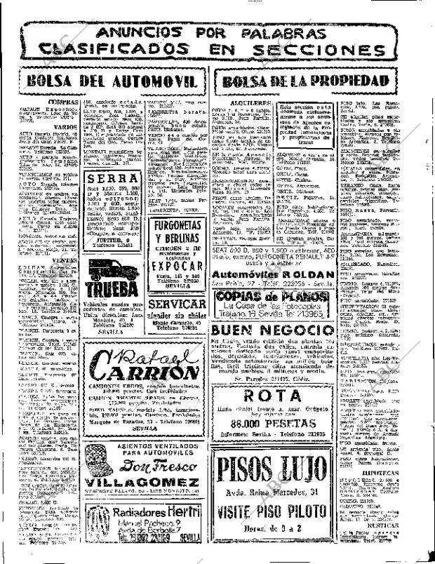 ABC SEVILLA 29-07-1967 página 50