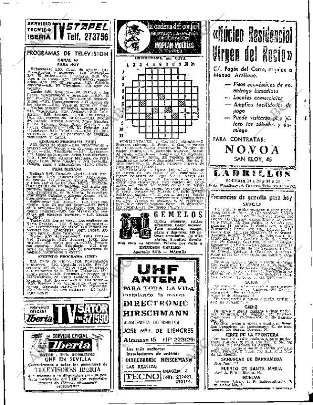 ABC SEVILLA 29-07-1967 página 54
