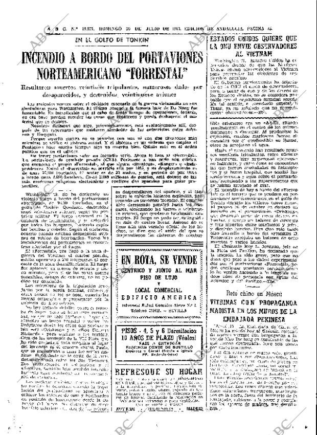 ABC SEVILLA 30-07-1967 página 35