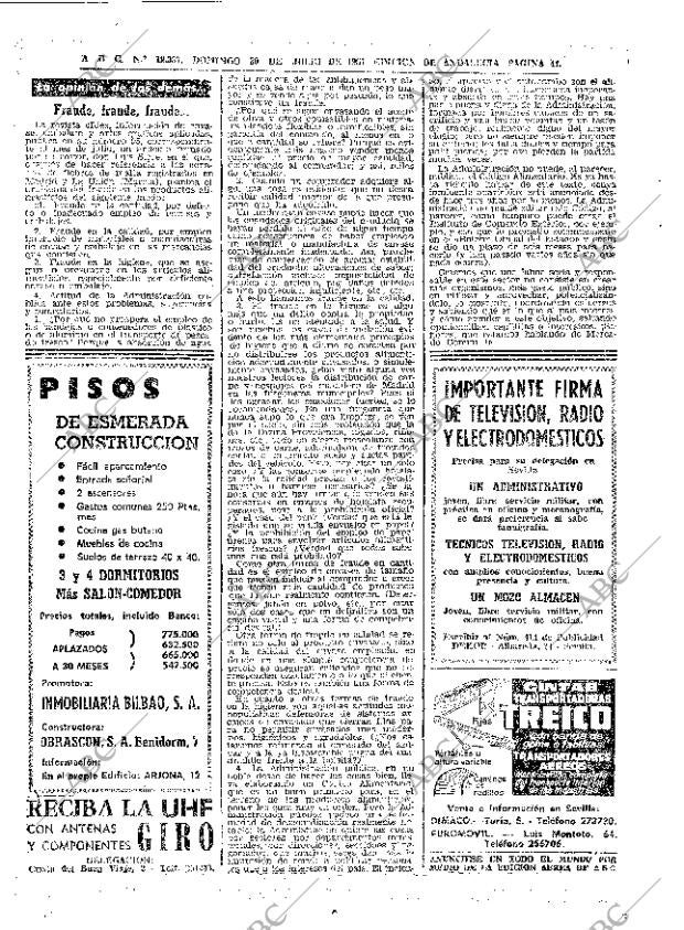 ABC SEVILLA 30-07-1967 página 44