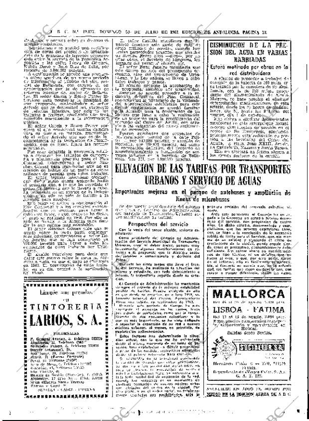 ABC SEVILLA 30-07-1967 página 57