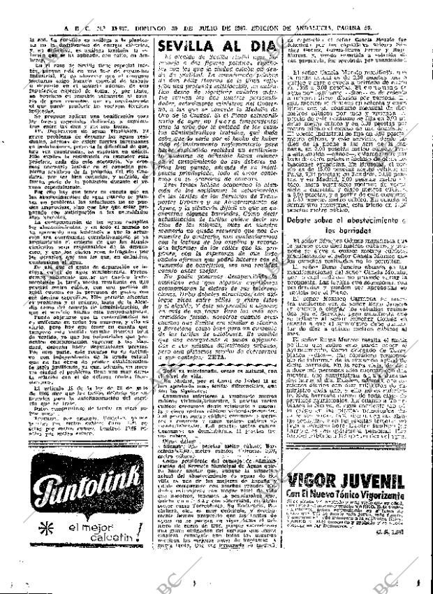 ABC SEVILLA 30-07-1967 página 59