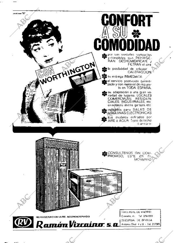 ABC SEVILLA 30-07-1967 página 6