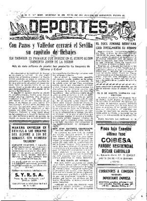 ABC SEVILLA 30-07-1967 página 63