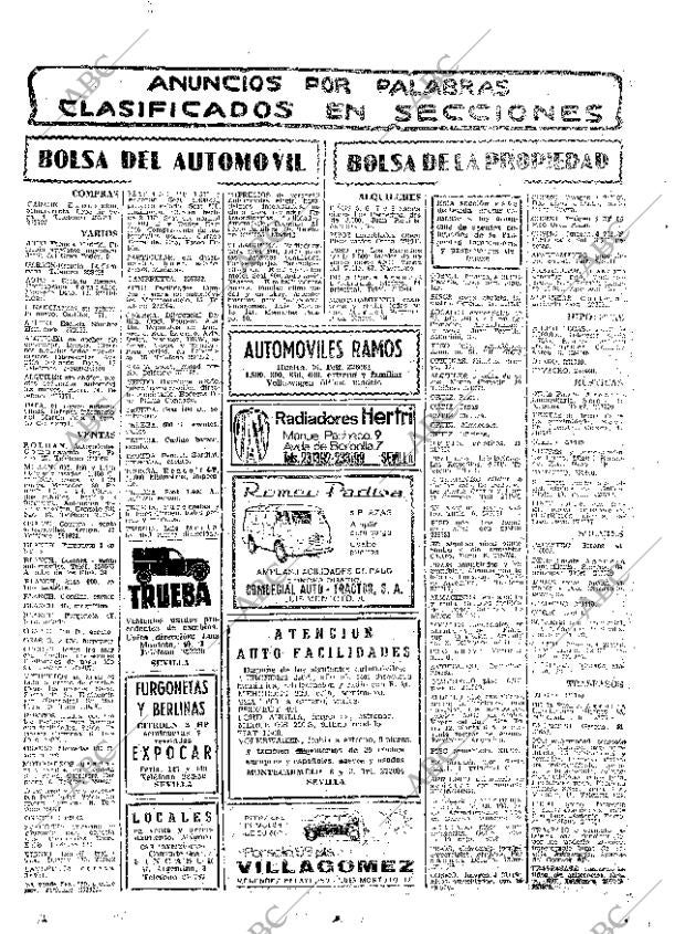 ABC SEVILLA 30-07-1967 página 70