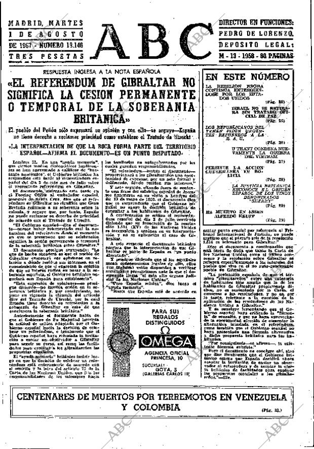 ABC MADRID 01-08-1967 página 23