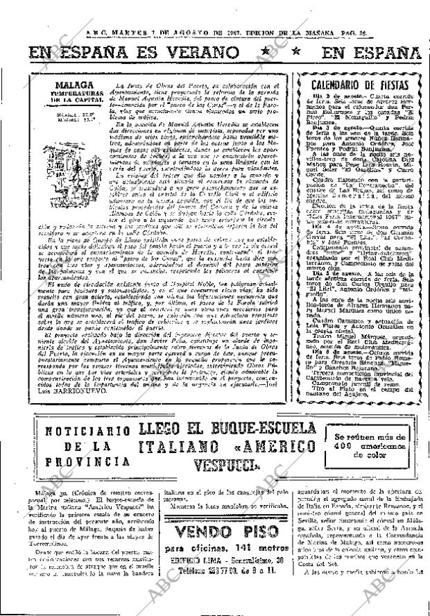ABC MADRID 01-08-1967 página 36