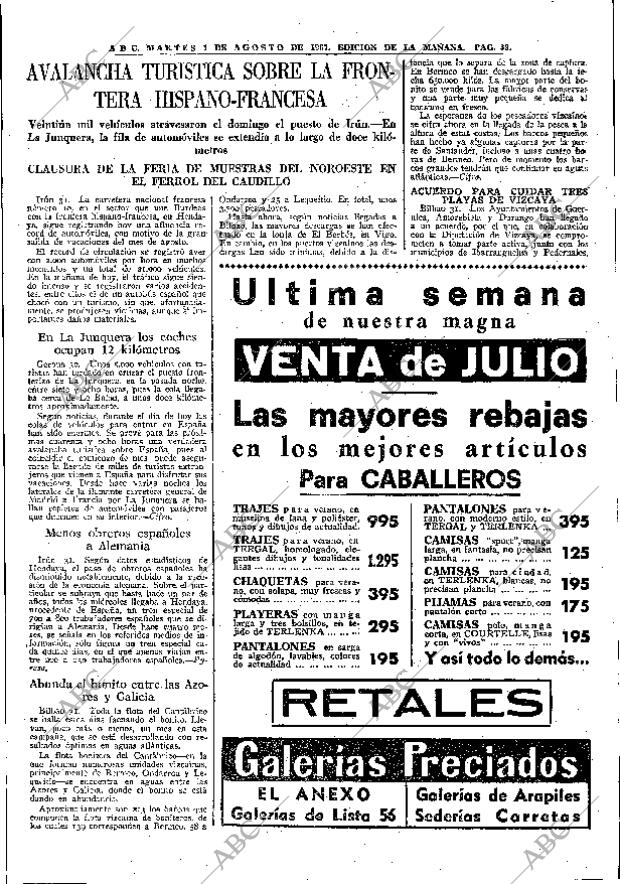 ABC MADRID 01-08-1967 página 39