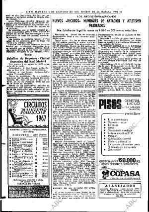 ABC MADRID 01-08-1967 página 62