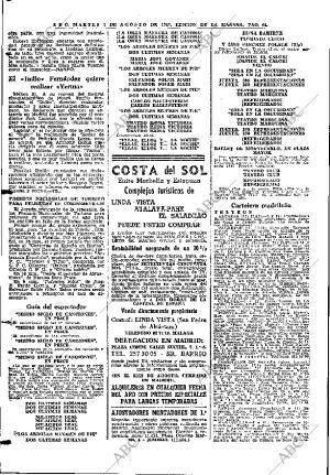 ABC MADRID 01-08-1967 página 64