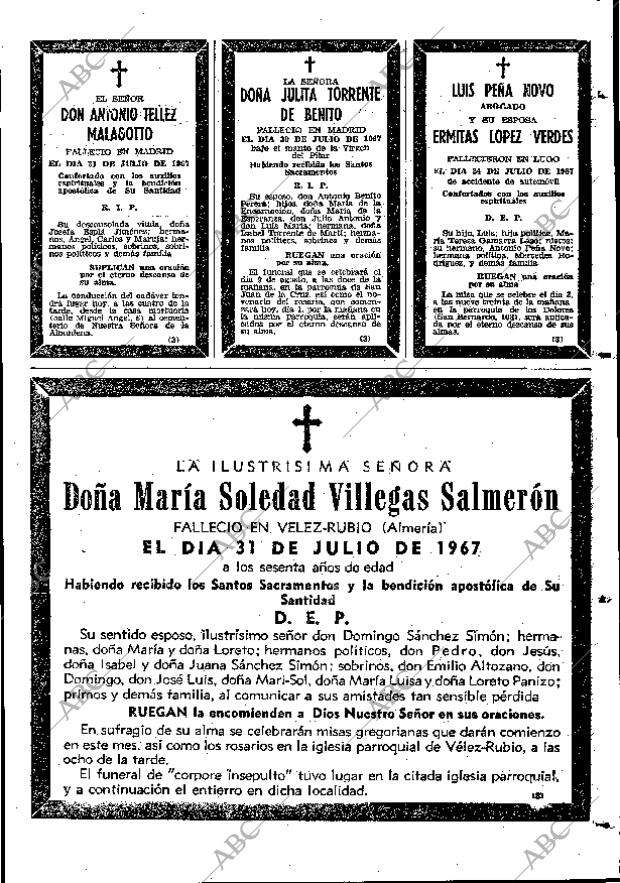 ABC MADRID 01-08-1967 página 77