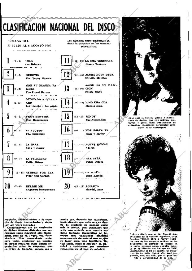 ABC MADRID 05-08-1967 página 17