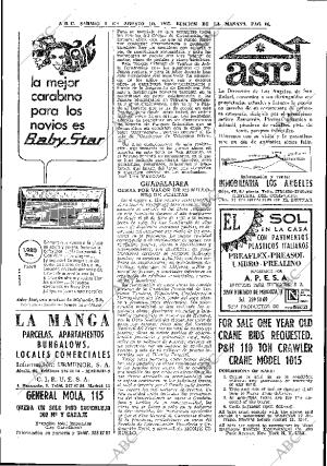 ABC MADRID 05-08-1967 página 44
