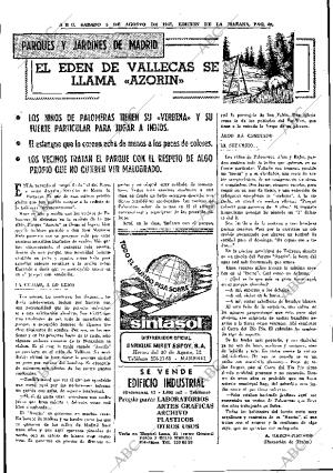 ABC MADRID 05-08-1967 página 49