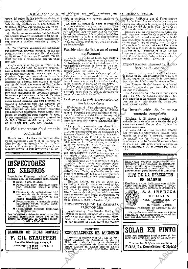 ABC MADRID 05-08-1967 página 54