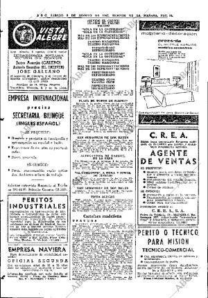 ABC MADRID 05-08-1967 página 64