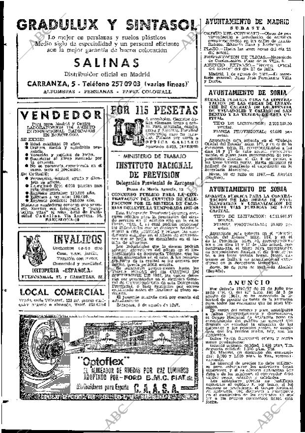 ABC MADRID 05-08-1967 página 78