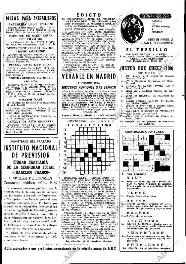 ABC MADRID 05-08-1967 página 79