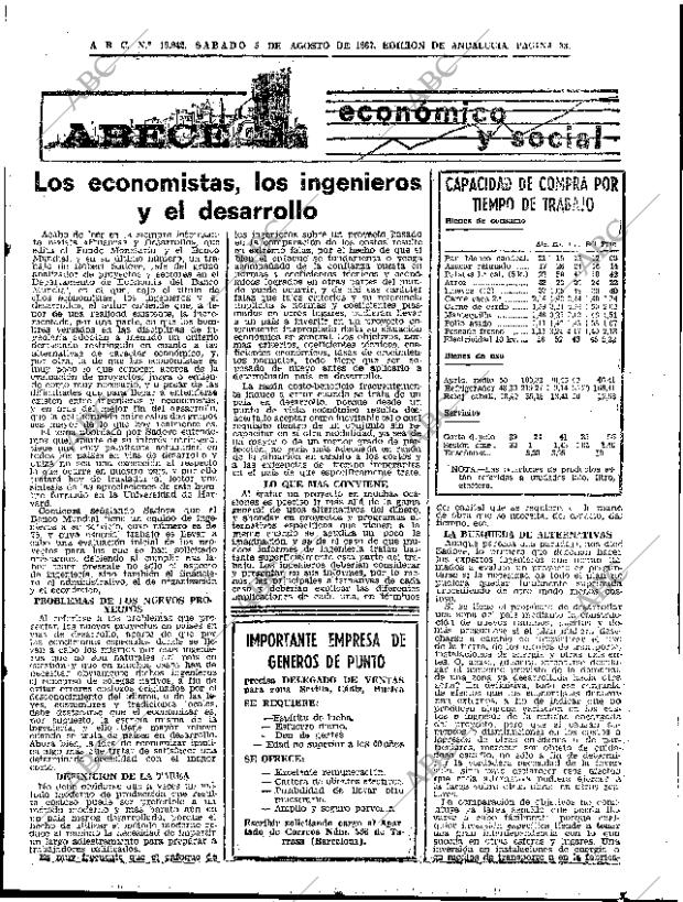 ABC SEVILLA 05-08-1967 página 33