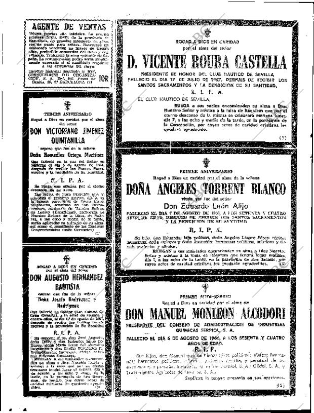 ABC SEVILLA 06-08-1967 página 76