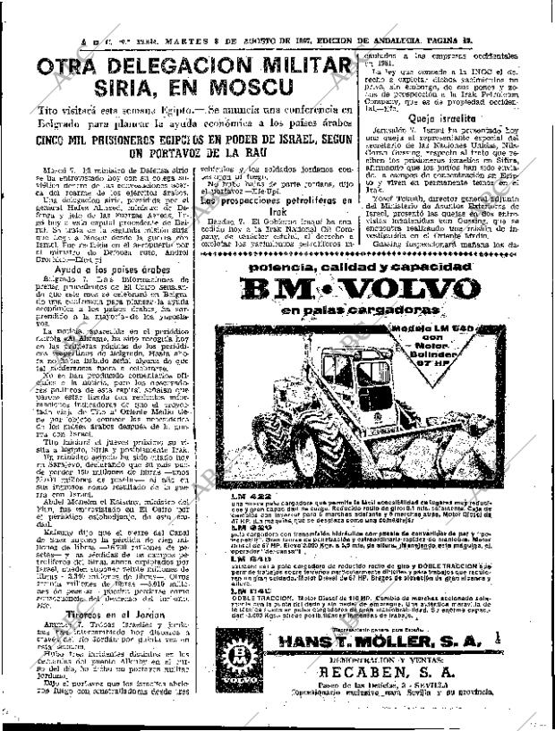ABC SEVILLA 08-08-1967 página 19