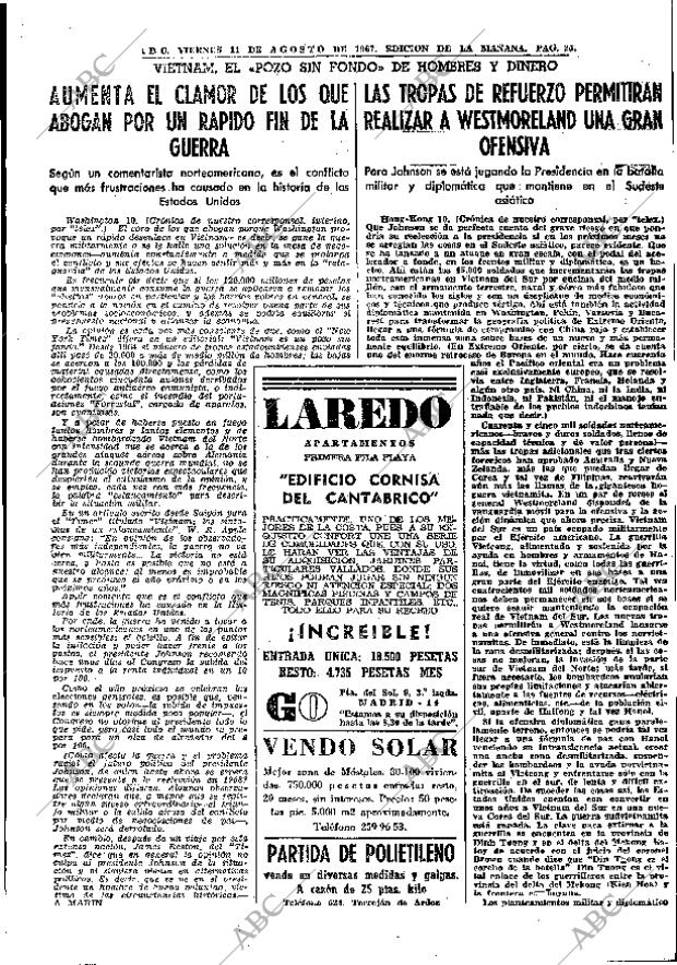 ABC MADRID 11-08-1967 página 25