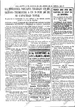 ABC MADRID 11-08-1967 página 45