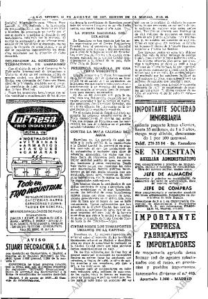 ABC MADRID 11-08-1967 página 48