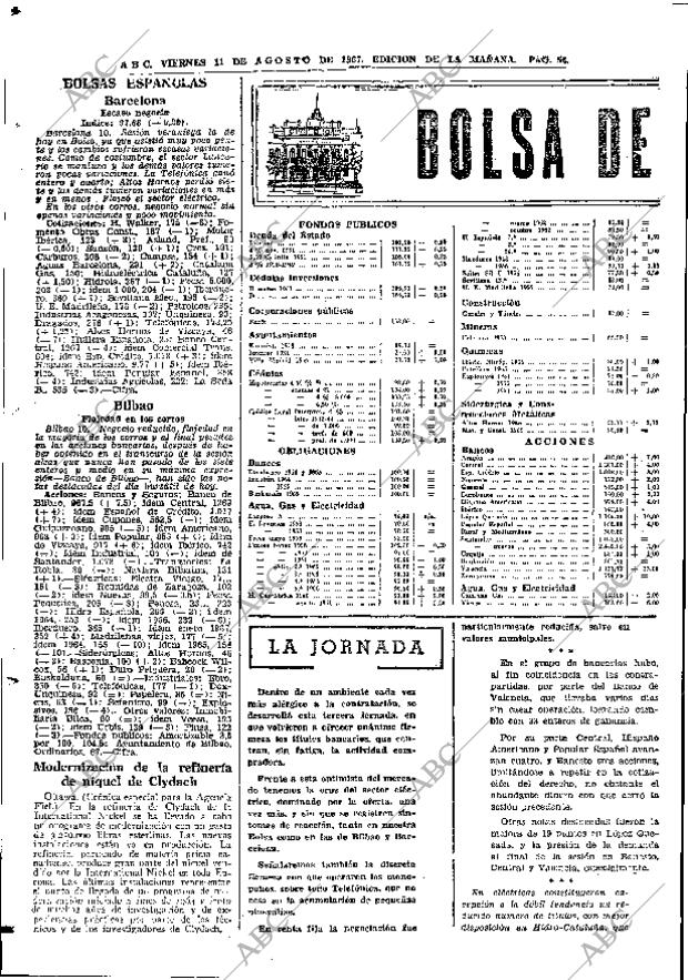 ABC MADRID 11-08-1967 página 56