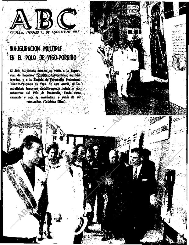 ABC SEVILLA 11-08-1967 página 1