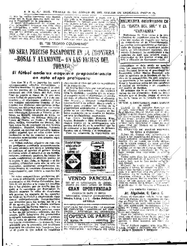 ABC SEVILLA 11-08-1967 página 38