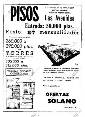 ABC SEVILLA 13-08-1967 página 16