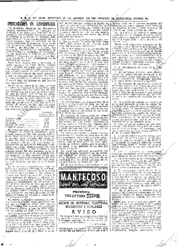 ABC SEVILLA 13-08-1967 página 58