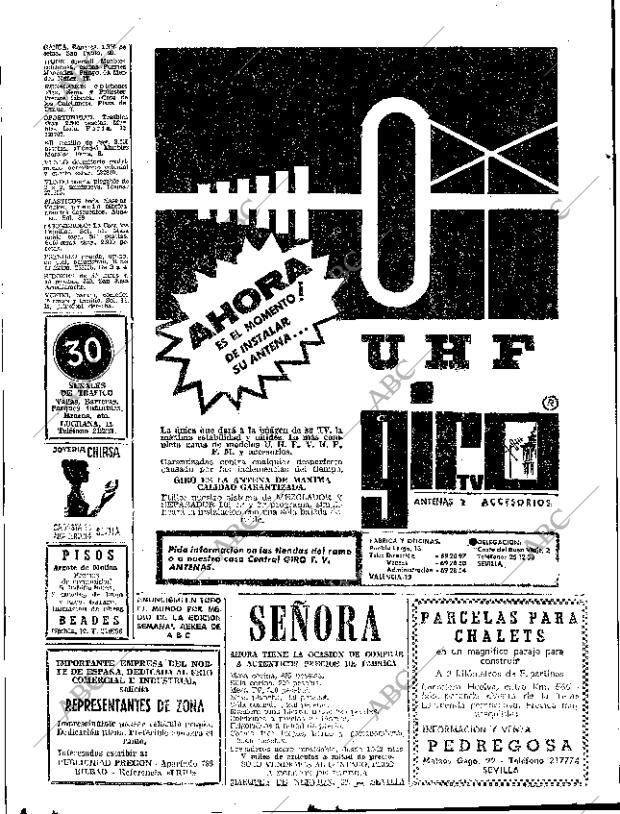 ABC SEVILLA 17-08-1967 página 54